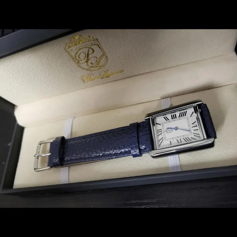 💁🏽‍♂️ NEW in Gift Box Pierre‎ Lucerne 1888 Tank Swiss Inspired Men's Watch